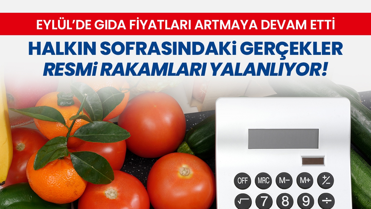 BİRLEŞİK KAMU İŞ “HALKIN ENFLASYONU” ARAŞTIRMASI EYLÜL 2025